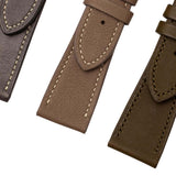 Bracelets en cuir cousus main - Veau