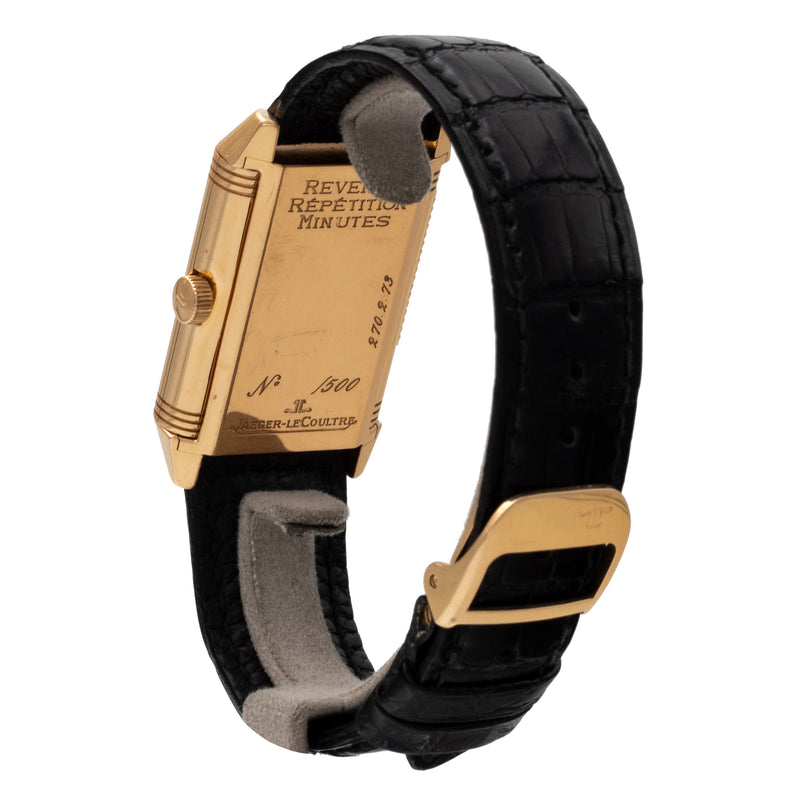 Reverso Répétition minutes Réf: 270.2.73